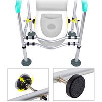 Toilet Safety Rail - Bathroom Safety Assist with Grab Bars and Padded Handrails for Elderly, Disabled, Handicapped Fit Easy Installation Any Toilet