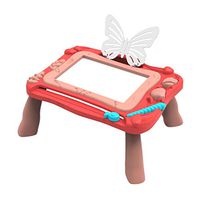 29X22CM Magnetic Drawing Board,Kingwo Portable Doodle Board Educational Learning Toy for Kids (Red)