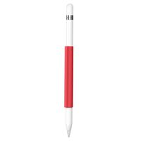 FRTMA for Apple Pencil Magnetic Sleeve, Soft Silicone Holder Grip for Apple iPad Pro Pencil, Red (Apple Pencil Not Included)