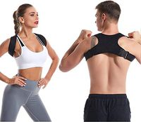 Posture Corrector Adjustable Upper Back Brace for Men and Women Back Straightener for Improve Posture and Relieve Pain in Neck and Shoulder