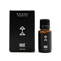 Natural Habits Oils Rise Essential Oil Blend - Therapeutic Grade Oil - Organic Essential Oil for Boosting Energy & Focus - Perfect for Aromatherapy, Warm Bath and Relaxation - 15 ml - MSRP $56.00