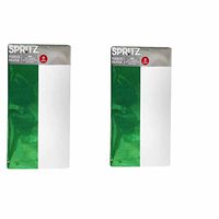 (2) Packages Spritz Tissue Paper Green & White, 8 Sheets