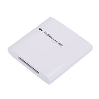 Bluetooth Audio Receivver, Plug and Play 30pin-Enabled Sounddock Dock Speaker Music Audio Bluetooth Receiver Adapter for iOS Tablet/Phone(White)