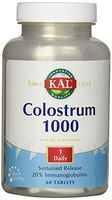 KAL Colostrum Capsules, 1000 mg, 60 Count
