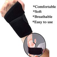 Thumb & Wrist Stabilizer Brace - Left & Right Both Hand Thumb Support Ganglion Cyst Treatment Brace Breathable Neoprene Adjustable Elastic Hook & Loop Wristband Wrist Band Support Wrist Support BRAC