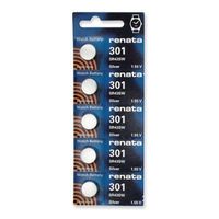 Renata 301 SR43SW Watch Batteries (5pcs)