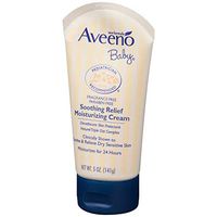 Aveeno Baby Soothing Relief Moisturizing Cream, 5 Ounce - 12 per case.