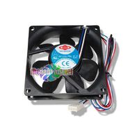 4 pin PWM fan Replacement 4 wire Case or CPU Fan! 80mm x 25mm