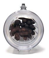 Crystal Cut Acrylic Cigar Humidor Jar with Boveda 69% 2-Way Humidity System, 25 Cigar Capacity