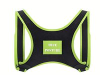 Upgraded - True Posture Corrector for Men & Women - Upper Back Brace Clavicle Support - Pain Relief for Neck Back Shoulder - Comfortable Effective Adjustable Thoracic Kyphosis Belt