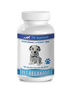 Dog Calming Supplement - PET Relaxant - Advanced Formula - for Dogs - CHEWABLE Tablets - Passion Flower for Dogs - 1 Bottle (90 Chews)