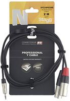 Stagg NYC2/MPS2XMR N-Series Y Cable