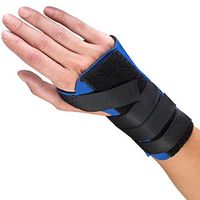 OTC Wrist Splint, Cock-up Style, Neoprene, X-Small (Right Hand)