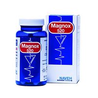 MAGNOX 520 Vegan, Gluten-Free Pain Relief - Magnesium Capsules for Men and Woman, 520 Milligrams 1-Dose/Day Supplement from Dead Sea Minerals