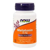 Melatonin, 5 mg, 60 Vcaps by Now Foods (Pack of 3)