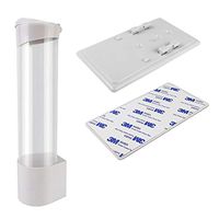 VIVIANE Disposable Cup Holder Home Automatic Water Cup Holder Cup Holder Water Dispenser Paper Cup Holder Plastic Cup Holder Free Punching