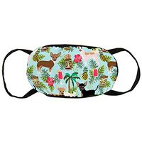 Women & Men Earloop Half Face Face Cover Mouth Covers Dustproof - Premium Windproof Outdoor Mouth Cover for Kids Youth Boys Girls (Chihuahua Dog Pineapple)