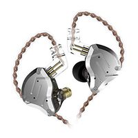 KZ ZS10 PRO 4BA+1DD Balanced Armature Dynamic High Frenquency Unit HiFi Monitor in Ear Earphones ZS10 Upgrade Version 3.5mm Plug Headphone (No Mic, Black)
