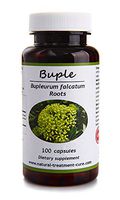 Hekma Center Organic Bupleurum - 100 Capsules for Liver Cleansing and Detoxification - Vegan