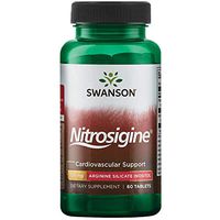 Swanson Nitrosigine Inositol Stabilized Arginine Silicate 60 Tabs