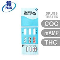MiCare [15pk] - 3-Panel Urine Drug Test Card (COC/mAMP/THC) #MI-WDOA-234