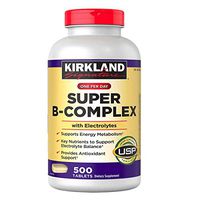 Kirkland Signature jFBCOA One Per Day Super B-Complex with Electrolytes, 500 Tablets (2 Pack)