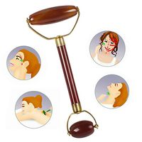 Carejoy Jade Roller Massager Slimming Tool Facial Massage Rejuvenates Face and Neck Skin Anti-Aging Therapy