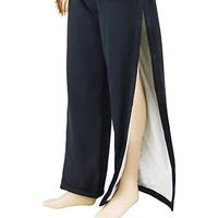 Men Patient Care Clothing for Disabled Elderly Surgery Patients, Easy to Wear and Take Off, Thickening Velvet Filling, Hospital/Home Care Nursing Aid,Tops,XXL