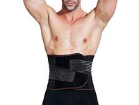 WW Men Lumbar Support Waist Trimmer Sweat Belt Slimming Sport,XXL