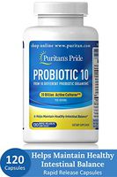 Puritans Pride Rapid Release Probiotic, 120 Count