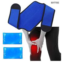 BDTTBZ Medical ice Packs Knee Gel Ice Hot Cold Pack Wrap for Knee Replacement