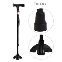 Crutches Walking Stick Walking Travel Adjustable Walking Canes Walking Sticks for Men and Women with Led Light Cushion Handle Arthritis Seniors Disabled