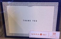 Thank You Diecut Card