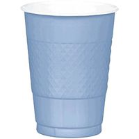 Amscan Reusable Pastel Blue Plastic Cups, 16 Oz., 20 Ct. | Party Tableware