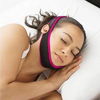 Anti Snoring Chin Strap - Adjustable Anti Snoring Devices Better Sleep Helper, Reducing Sleep Aids Snore Solution -Most Effective Snoring Solution and Anti Snoring Devices for Men Women,Purple