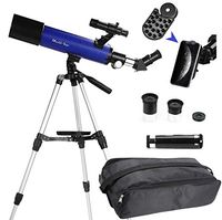 MaxUSee 70mm Telescope Focal Length 500mm for Kids Adults & Beginners, Travel Scope with Adjustable & Stable Tripod, Refractor Telescope with Carrying Bag and Phone Adapter