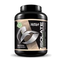 Muscle Feast Grass Fed Whey Protein Isolate, All Natural, Hormone Free, Fast Absorbing, 100% Pure Isolate, 20.5g Protein, 88 Calories (Vanilla, 5lb)