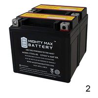 Mighty Max Battery YT5L-BS Replacement for X5L FAYTX5L GTX5L-BS Batteries - 2 Pack Brand Product