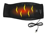 ObboMed MH-2370M New Graphene Technology, Heating Waist Belt, USB 5V 10W, Fast Heating with 16 Magnets, Far Infrared Wavelength: 6-12 μm (Healthy Range: 4-14 μm) – M : Fits Waist Size 31.5”-41”