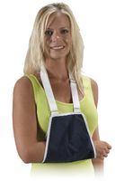 Bilt-Rite Mastex Health Open End Arm Sling, Navy Blue, Large