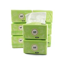 LANROU high-grade hardcover toilet paper, family edition a total of eight packets, comfortable without fragrance, four thickened, 450 pieces per bag, super capacity, suitable for mother and baby use