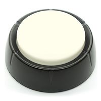 Large Talking Alarm Clock for Blind - Announcing Time, Date and Week of Day. Perfect for Visually impaired, Elderly, Hearing aid (White)