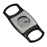 Personalized Visol Artorus Chrome Dual Blade Cigar Cutter with Free Laser Engraving