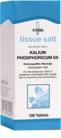 UNDA - Kalium Phosphoricum 6X - Homeopathic Remedy Supports Temporary Relief of Occasional Anxiety Symptoms - 100 Tablets