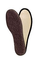Lambswool Winter Insoles for Boots Or Shoes, Insole Replacement for Man and Woman, Lambskin Inner Soles, Shoe Inserts Accessories, by Kaps (Men/US 9/42 EUR)