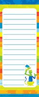 Eureka Back to School Multicolored Dr. Seuss Cat in the Hat Notepad, 50 sheets, 3.5'' x 8.5''