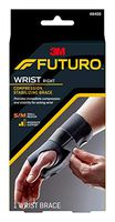 Futuro Energizing Wrist Support, Moderate Stabilizing Support, Right Hand, Small/Medium, Black