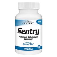 21st Century Sentry Men Multivitamins with Minerals, 120Count