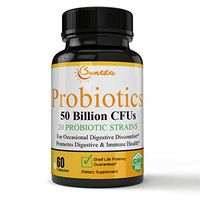 Nature, Pure, Superior Quality Formulation Highly Concentrated Probiotics 50 Billion CFU, Help Maintain Digestive Health & Immune Health Fast Acting! Shelf Life Potency