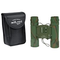 Binocular 10x25 Outdoor Camping Hiking Travel Collapsible with Carry Pouch Camo